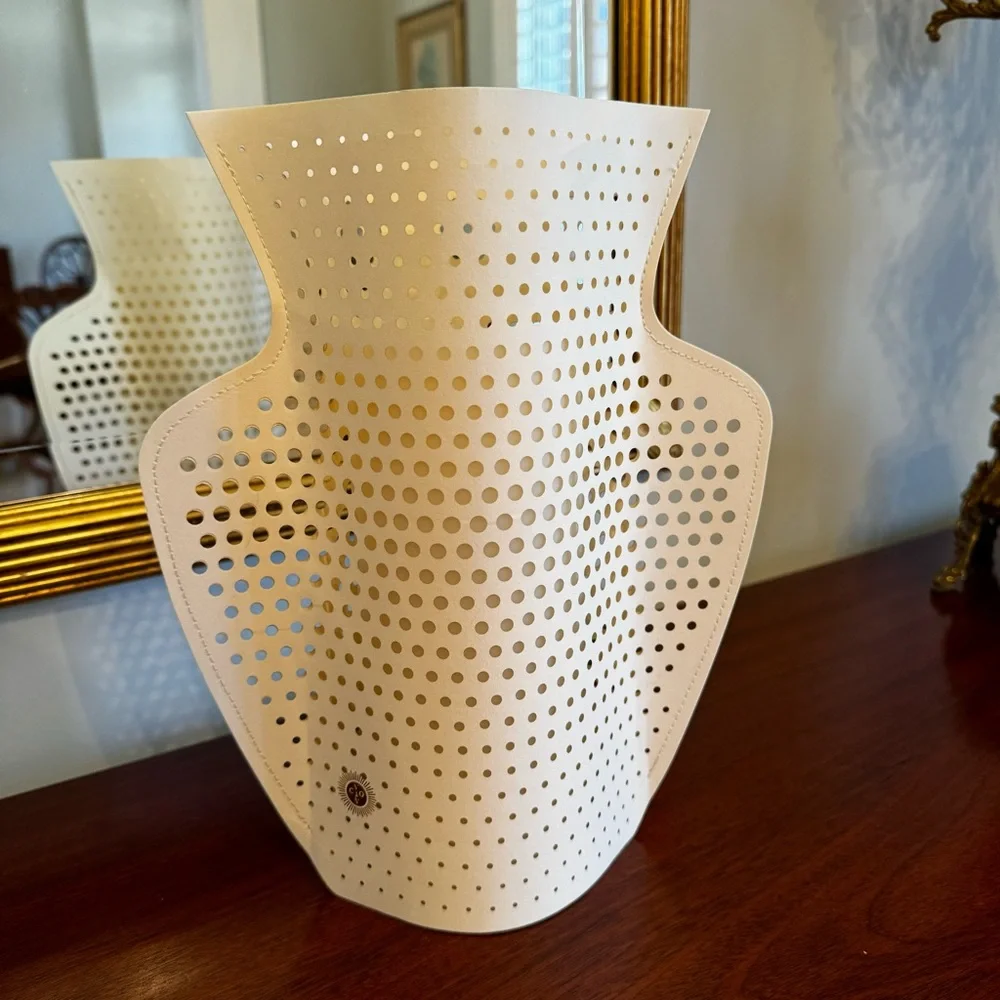 OCTAEVO Cyano White Waterproof Paper Vase Mediterranean